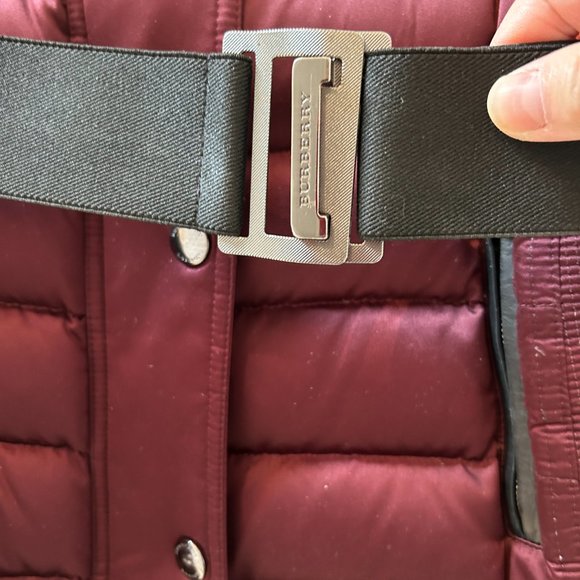 Burberry Down-filled Sateen Puffer with Fox Fur Trimmed Hood (Women) - Picture 4 of 7